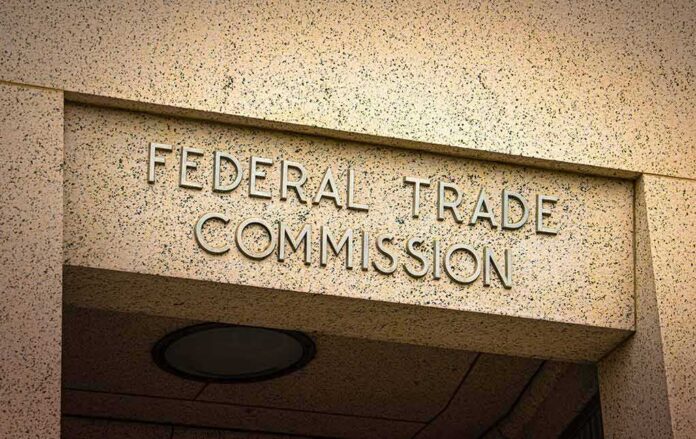 2312684625 featured image "Federal Trade Commission sign on building facade."