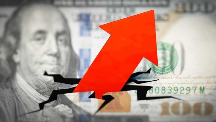 shutterstock_2132991311.jpg featured image Red arrow breaking through hundred dollar bill