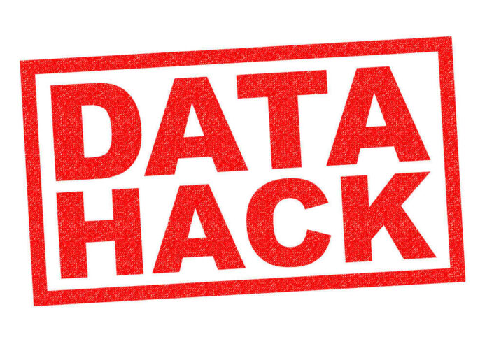 Red text saying Data Hack