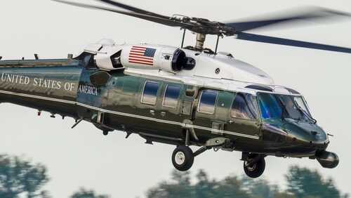 Marine One helicopter