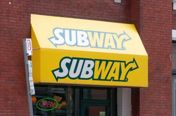 Subway sign