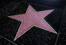 Outrage: Light Sentence for Perry’s Death A red star embedded in a black sidewalk, part of the Hollywood Walk of Fame