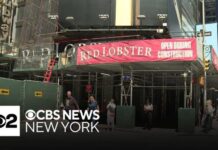 Shocker: Red Lobster OUT Red Lobster in Times Square closing in June