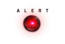 Medical Alarm Sounded: U.S. Worker Evacuated A red alert button with the word 'ALERT' above it