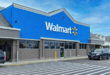 Glass-Baked Rolls? Walmart Pulls Thousands Walmart store exterior with parked cars