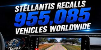 Stellantis Recalls 955,085 Vehicles Worldwide