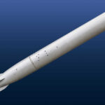 Patriot Crunch Sparks Europe Jitters A missile displayed against a blue background