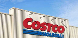 Costco Burritos Spark Federal Alert Costco Wholesale store front with logo visible.